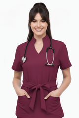 Women’s Nova Scrubs – Deep Plum