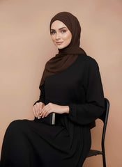 Rain Forest Draped Chiffon Hijab