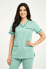 Women’s Brink Scrubs – Aqua Mist hero
