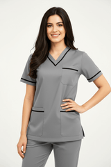 Women’s Brink Scrubs – Light Slate Grey hero