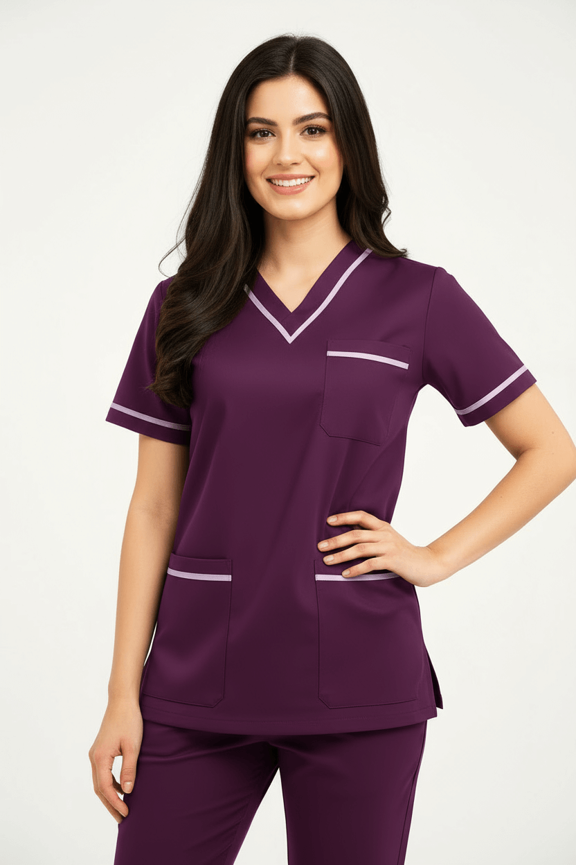 Women’s Brink Scrubs – Royal Purple hero