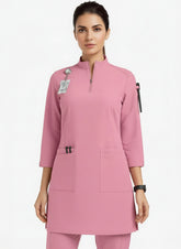 Women Zipper Collar - Polly Cotton