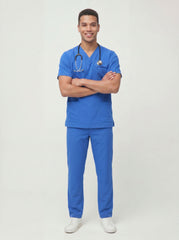 Men Zipper Pocket - Royal Blue