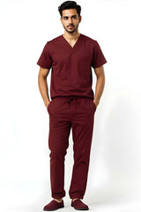 Men’s Aura Sprinter Scrubs – Dark Red
