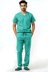 Men’s Aura Sprinter Scrubs – Medium Cyan