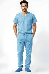 Men’s Aura Sprinter Scrubs – Sky Blue