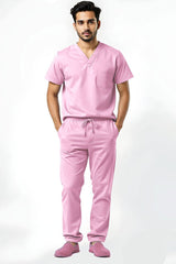 Men’s Aura Sprinter Scrubs – Soft Pink