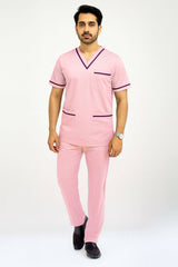 Men’s Brink Scrubs – Soft Pink