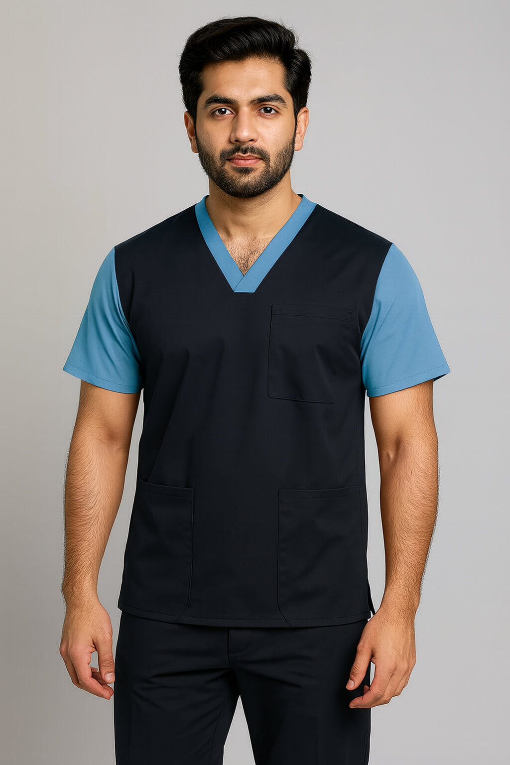 Men’s Duple Sprinter Scrubs – Dark Slate Blue