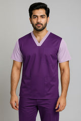 Men’s Duple Sprinter Scrubs – Royal Purple