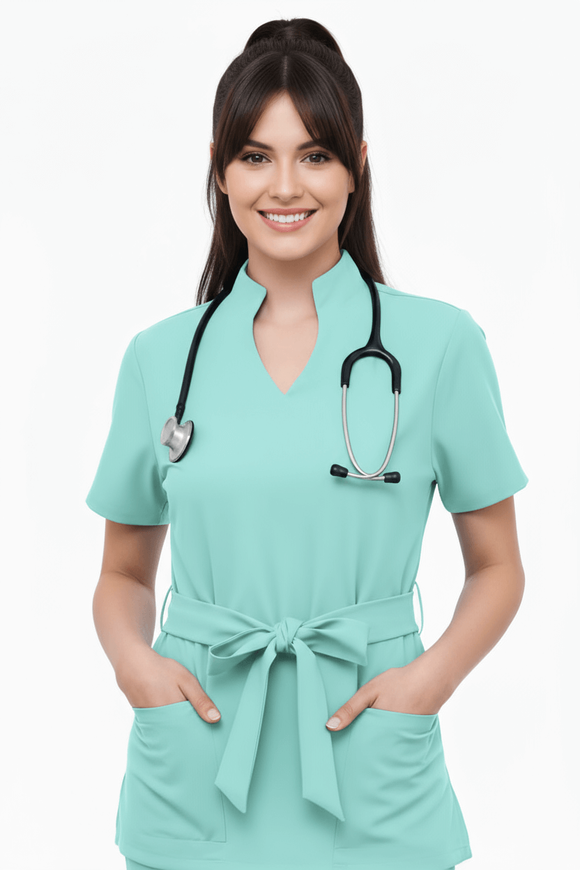 Women’s Nova Scrubs – Aqua Mist