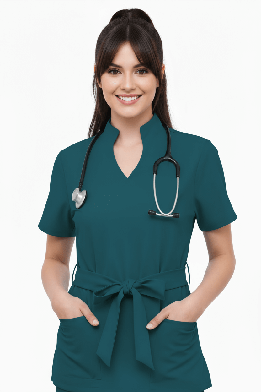 Women’s Nova Scrubs – Deep Teal
