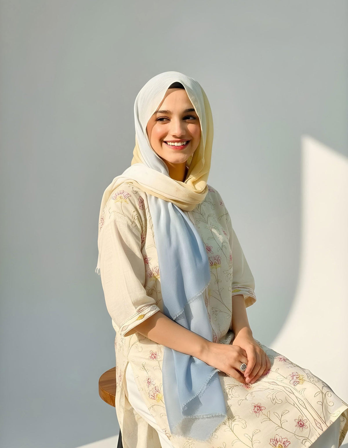 Lemon Breeze Ombre Hijab