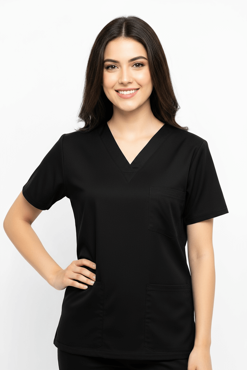 Women’s Sprinter Scrubs – Black hero