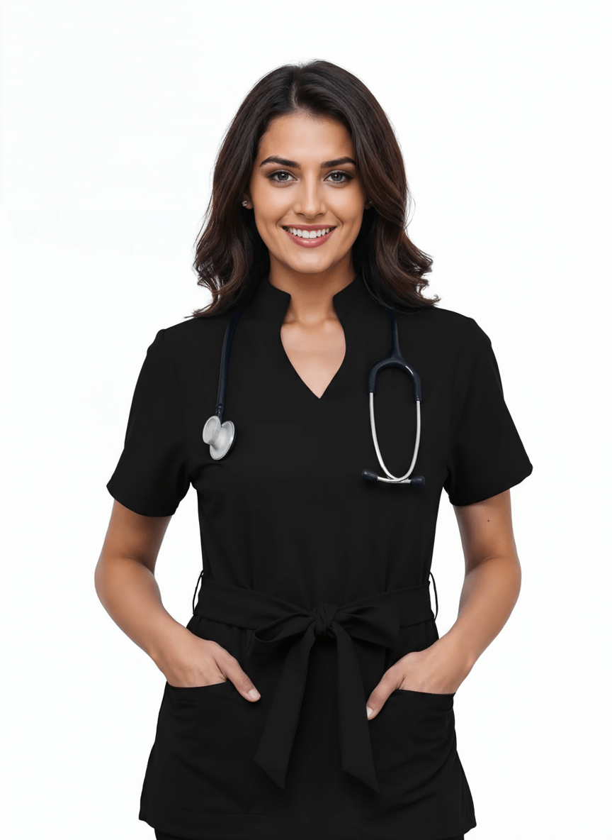 Women’s Nova Scrubs – Black hero