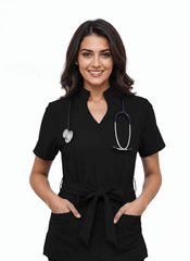 Women’s Nova Scrubs – Black hero
