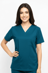 Women’s Sprinter Scrubs – Deep Teal hero