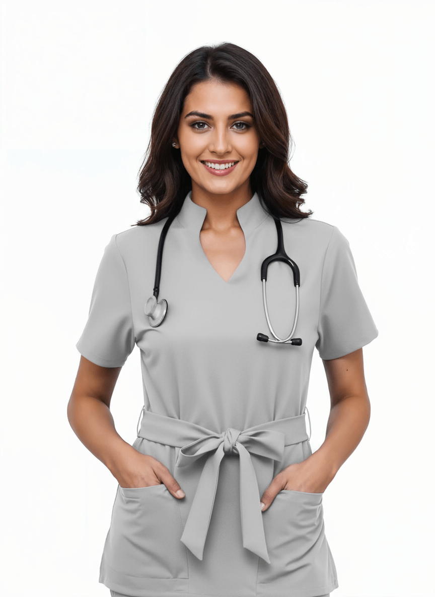 Women’s Nova Scrubs – Slate Grey hero