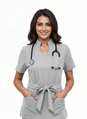 Women’s Nova Scrubs – Slate Grey hero