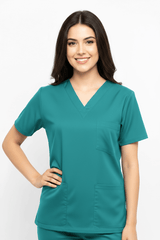 Women’s Sprinter Scrubs – Medium Cyan hero
