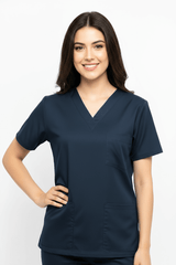 Women’s Sprinter Scrubs – Midnight Blue hero