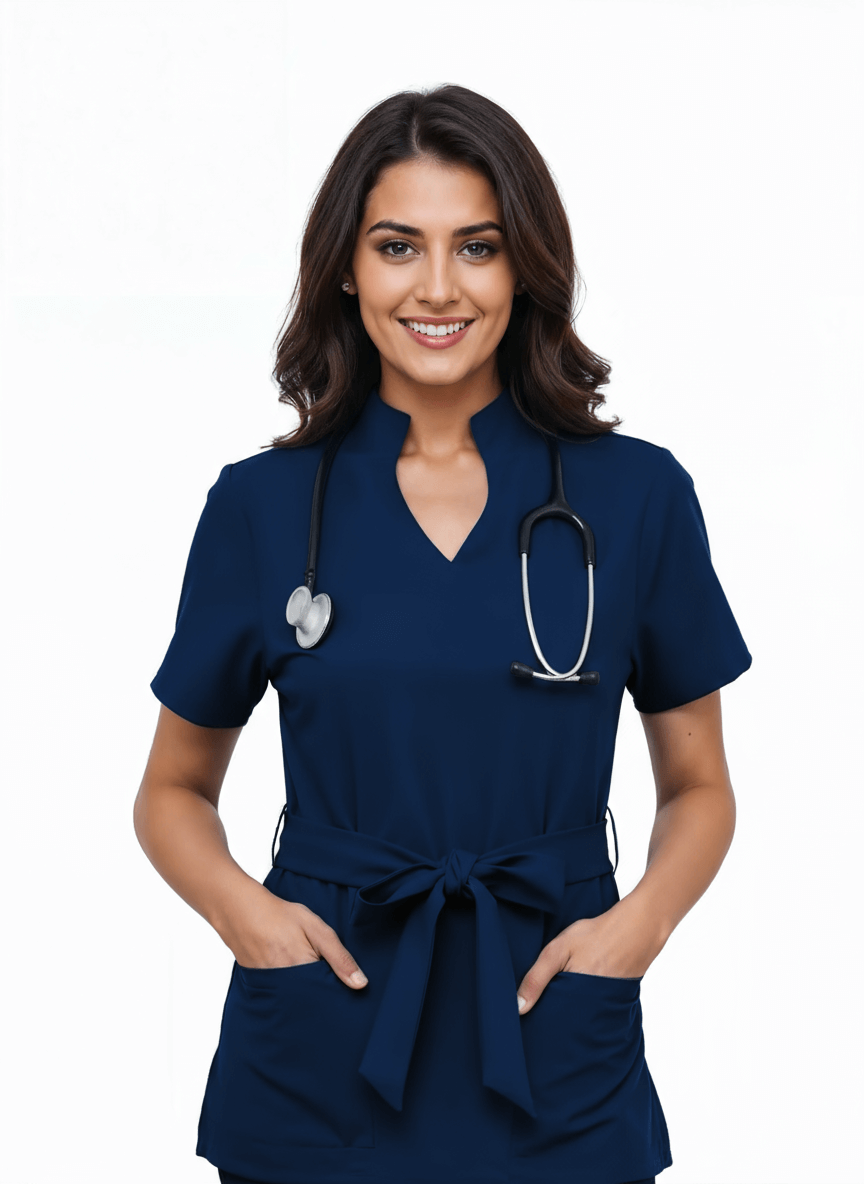 Women’s Nova Scrubs – Midnight Blue hero