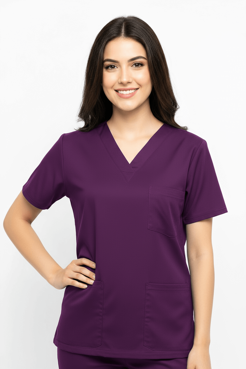 Women’s Sprinter Scrubs – Royal Purple hero