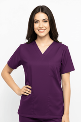Women’s Sprinter Scrubs – Royal Purple hero
