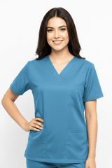 Women’s Sprinter Scrubs – Sky Blue hero