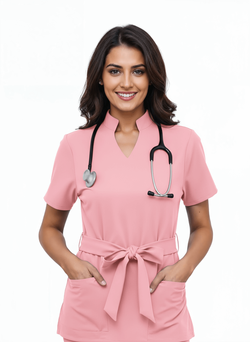 Women’s Nova Scrubs – Soft Pink hero