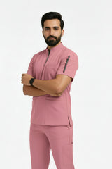 Men Zipper Collar - Polyster