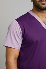 Men’s Duple Sprinter Scrubs – Royal Purple
