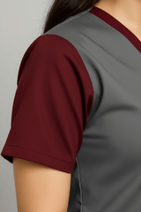 Women’s Duple Scrubs – Mid Grey gallery