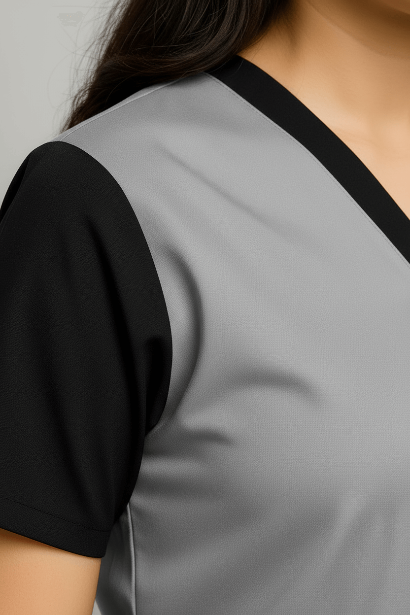 Women’s Duple Scrubs – Light Slate Grey gallery
