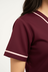 Women’s Brink Scrubs – Dark Red gallery