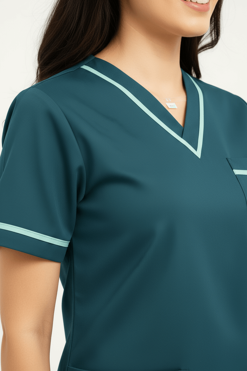 Women’s Brink Scrubs – Deep Teal gallery