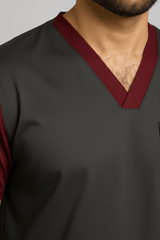 Men’s Duple Sprinter Scrubs – Dark Grey