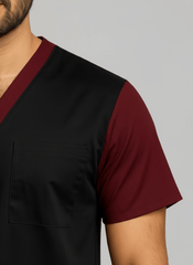 Men’s Duple Sprinter Scrubs – Black