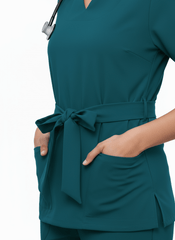 Women’s Nova Scrubs – Deep Teal gallery