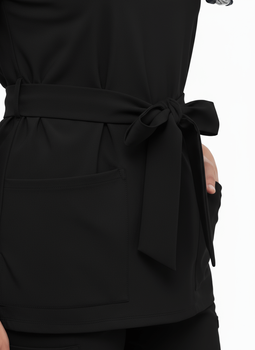 Women’s Nova Scrubs – Black gallery