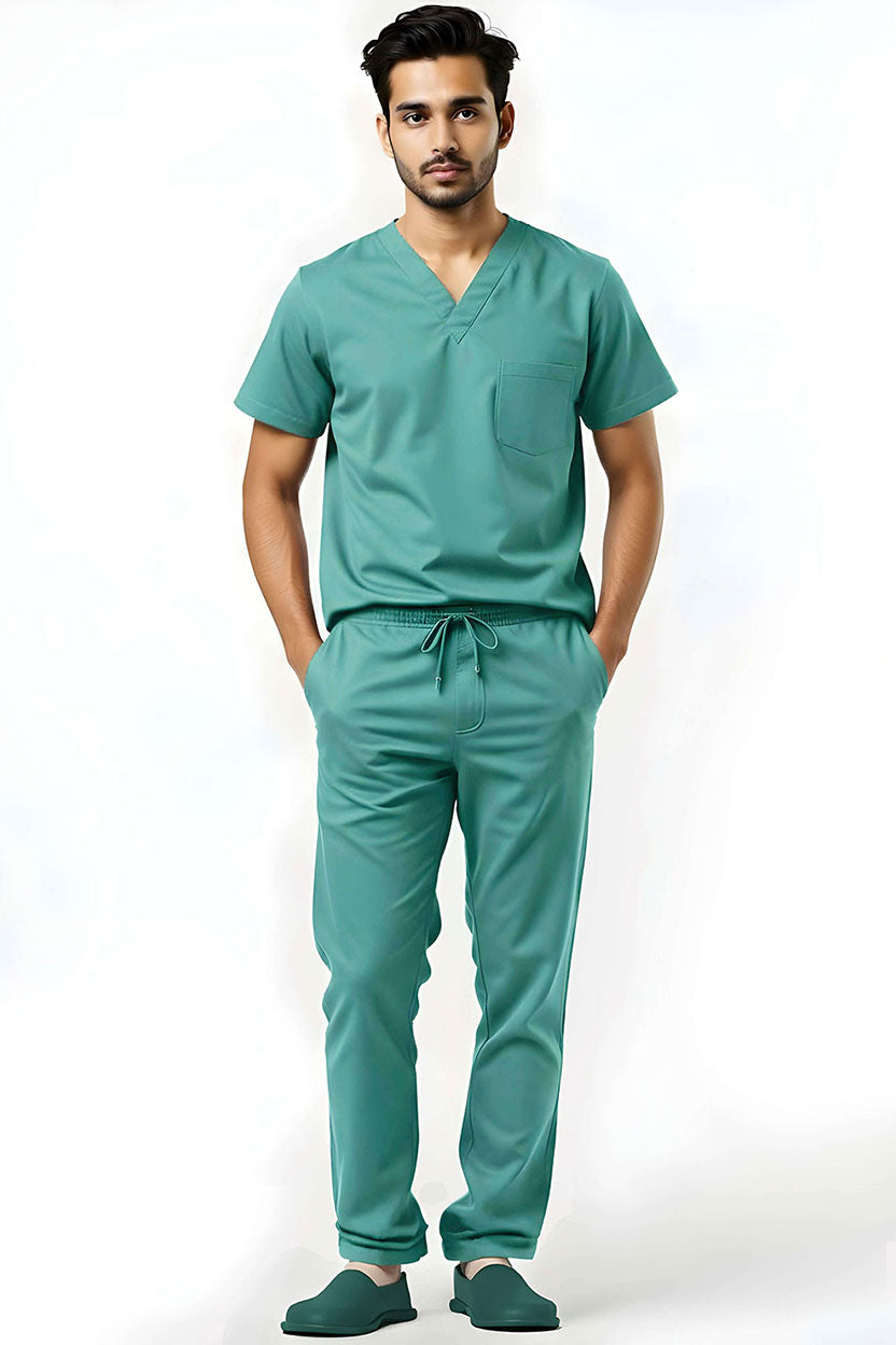 Men’s Aura Sprinter Scrubs – Aqua Mist