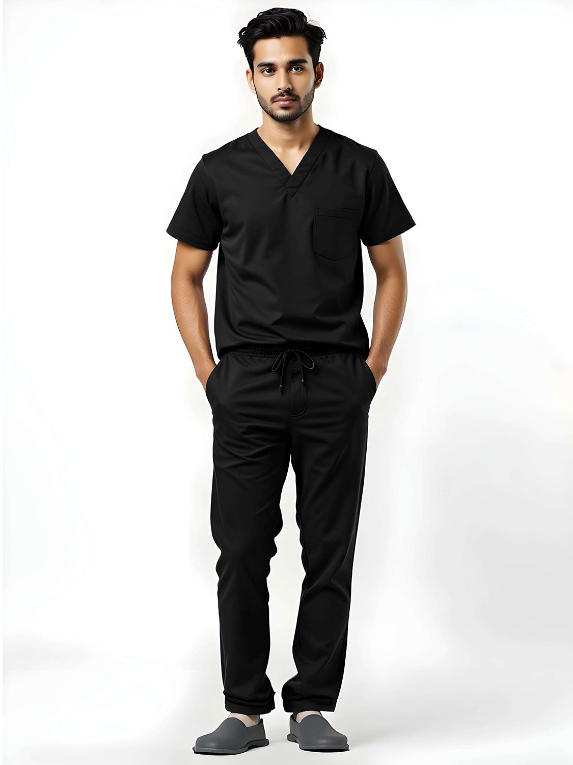 Men’s Aura Sprinter Scrubs – Black