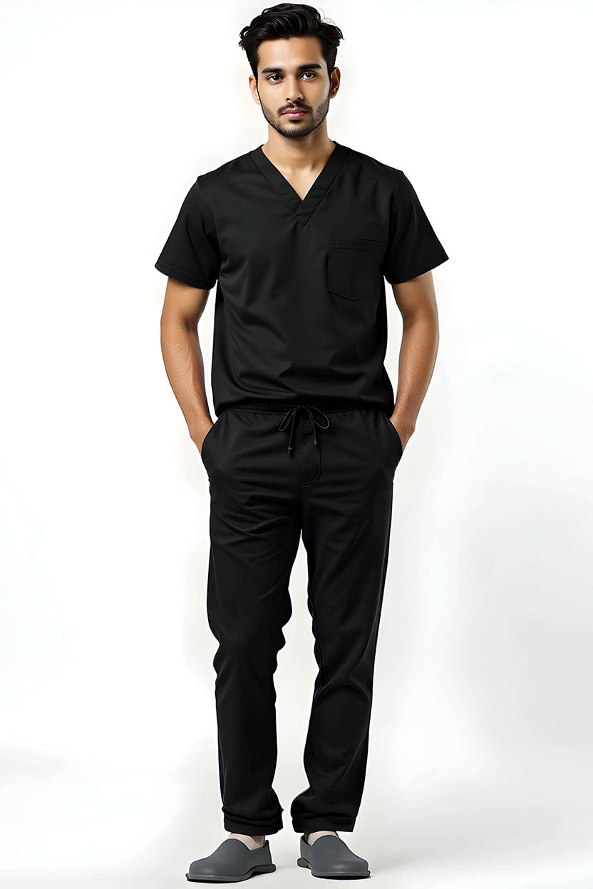 Men’s Aura Sprinter Scrubs – Black