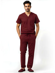 Men’s Aura Sprinter Scrubs – Dark Red