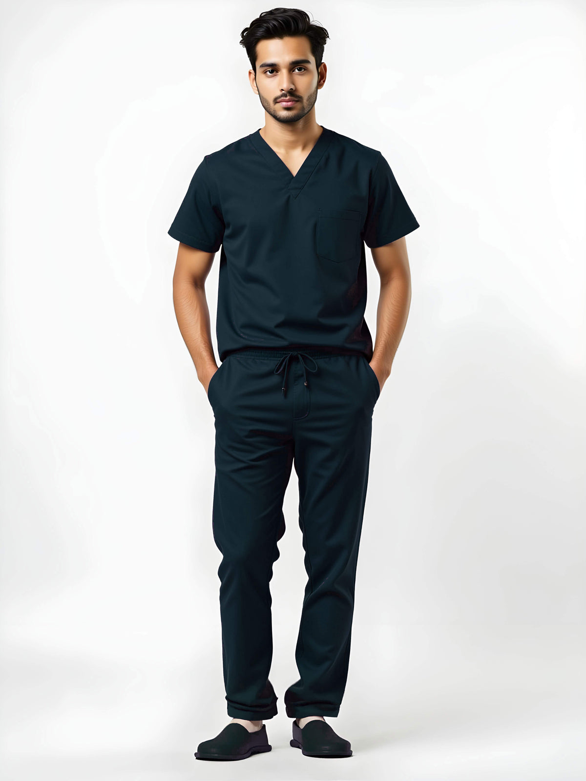 Men’s Aura Sprinter Scrubs – Dark Slate Blue hero