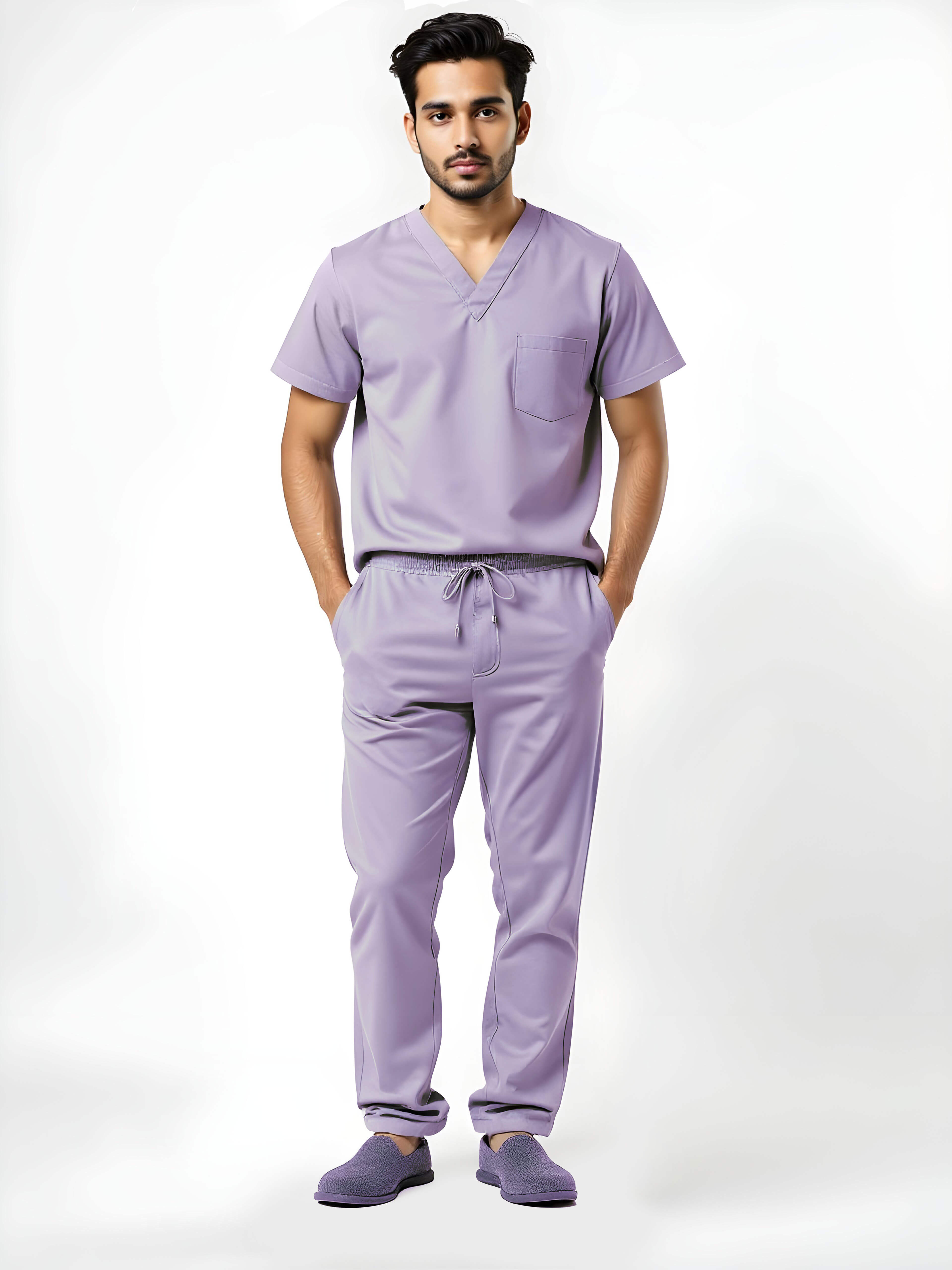 Men’s Aura Sprinter Scrubs – Light Lavender hero