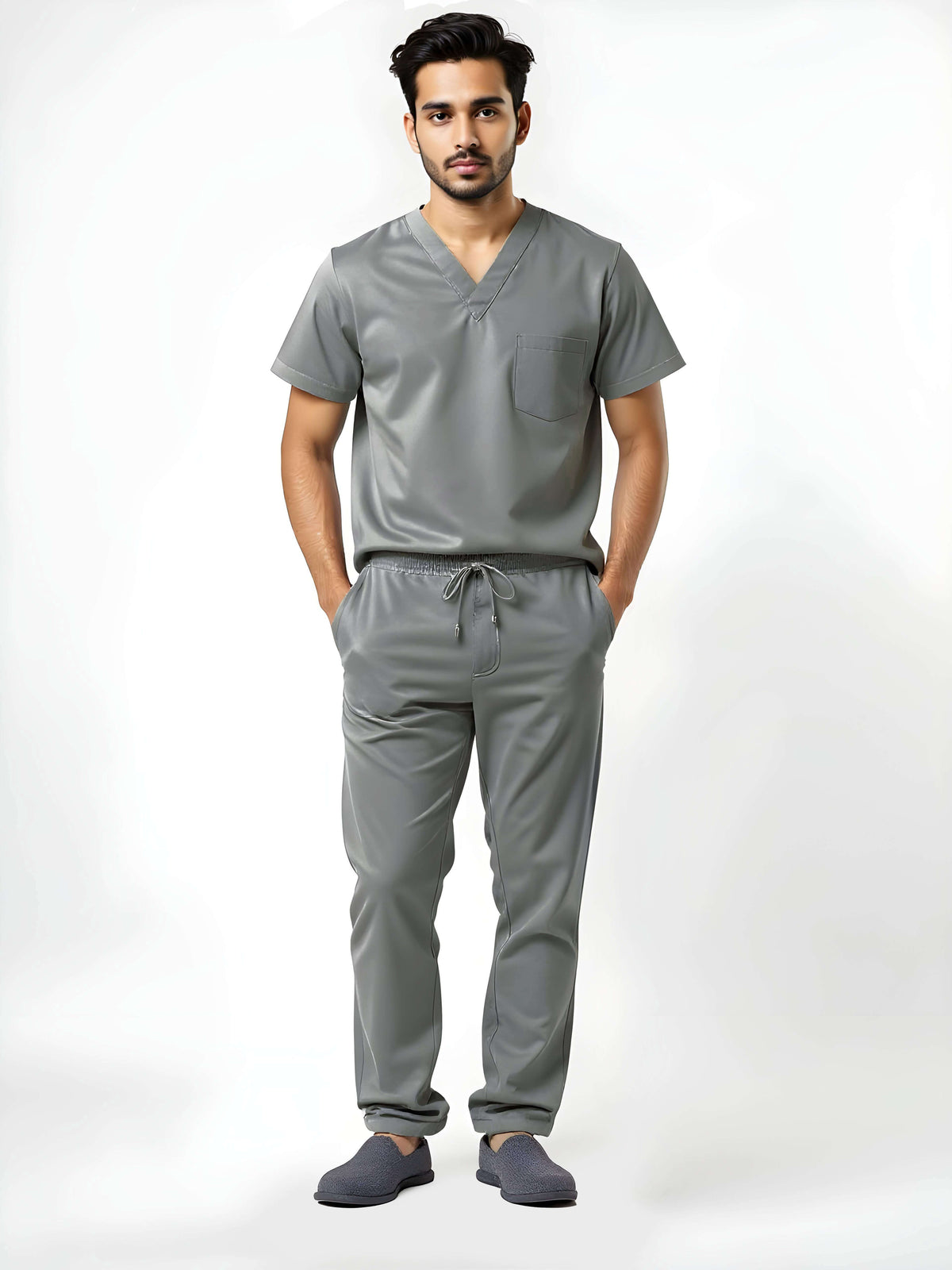 Men’s Aura Sprinter Scrubs – Medium Grey hero