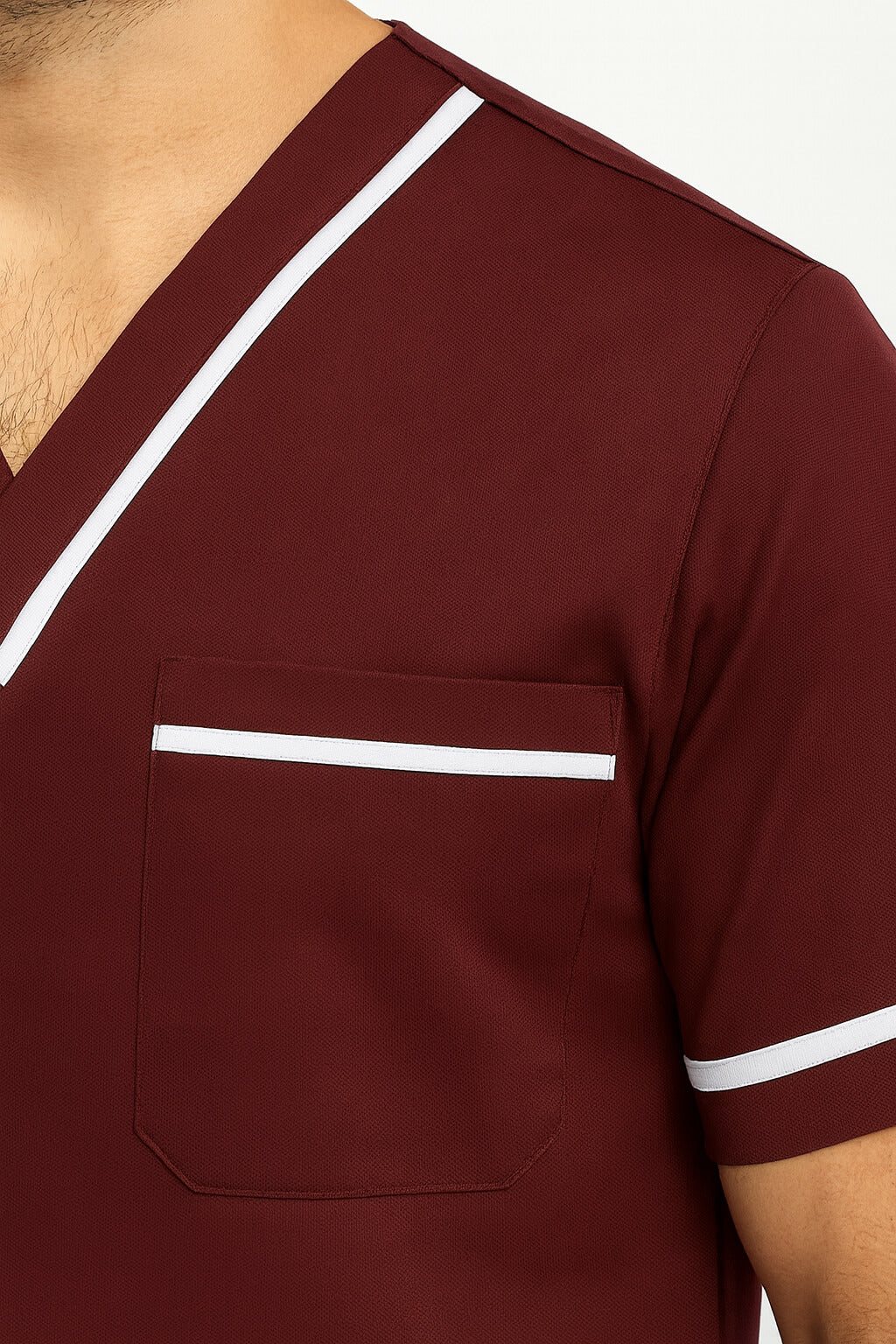 Men’s Brink Scrubs – Dark Red