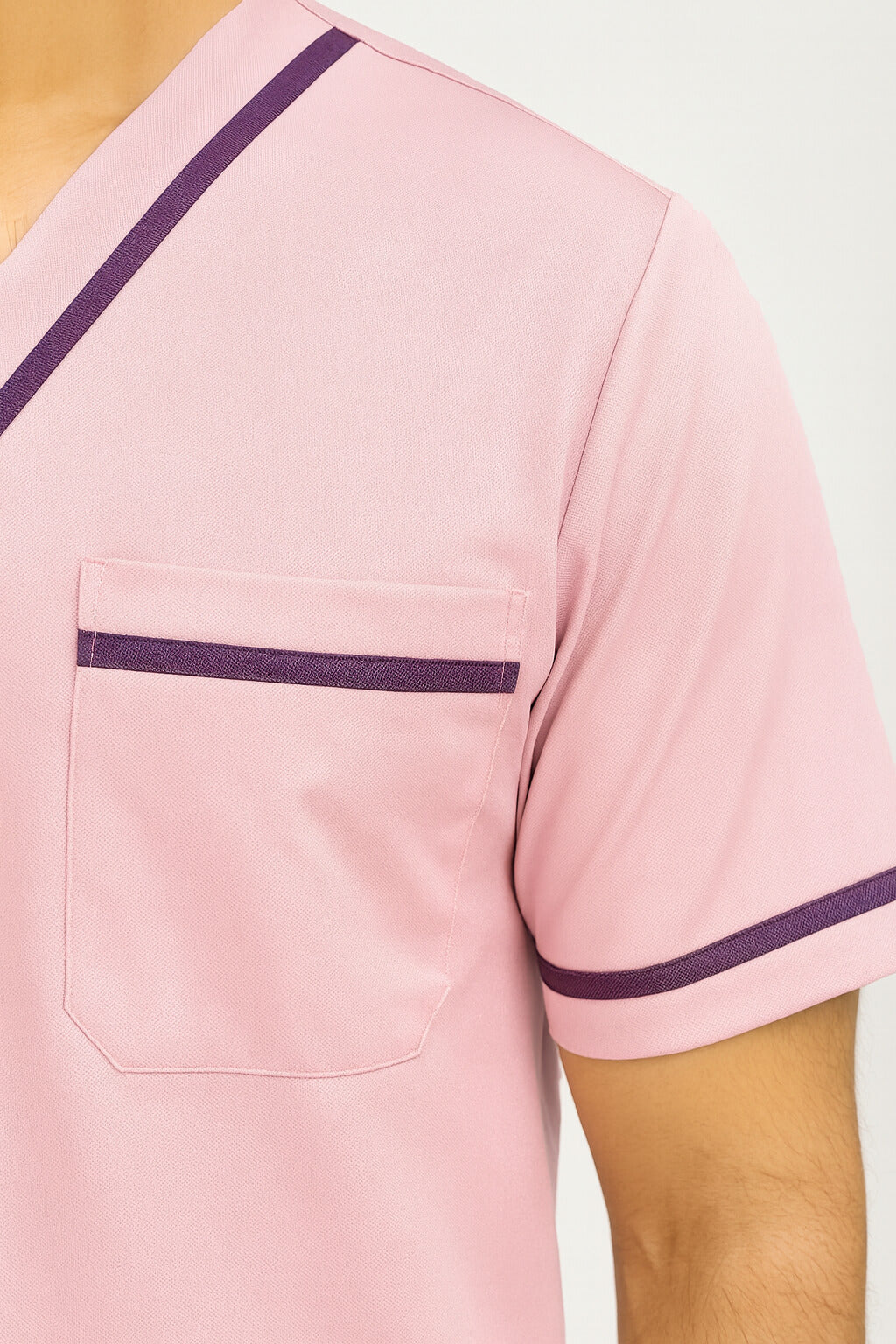 Men’s Brink Scrubs – Soft Pink