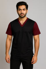 Men’s Duple Sprinter Scrubs – Black